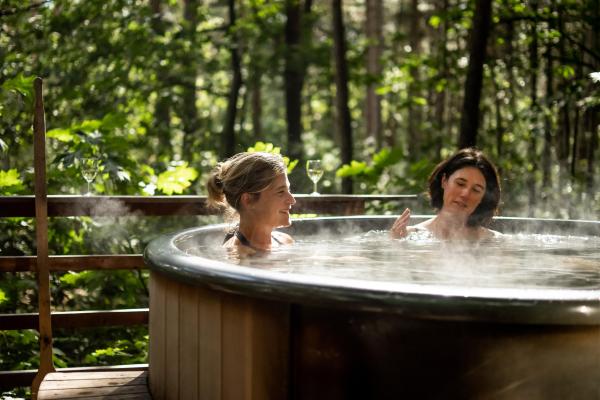 Zalig genieten in de hottub